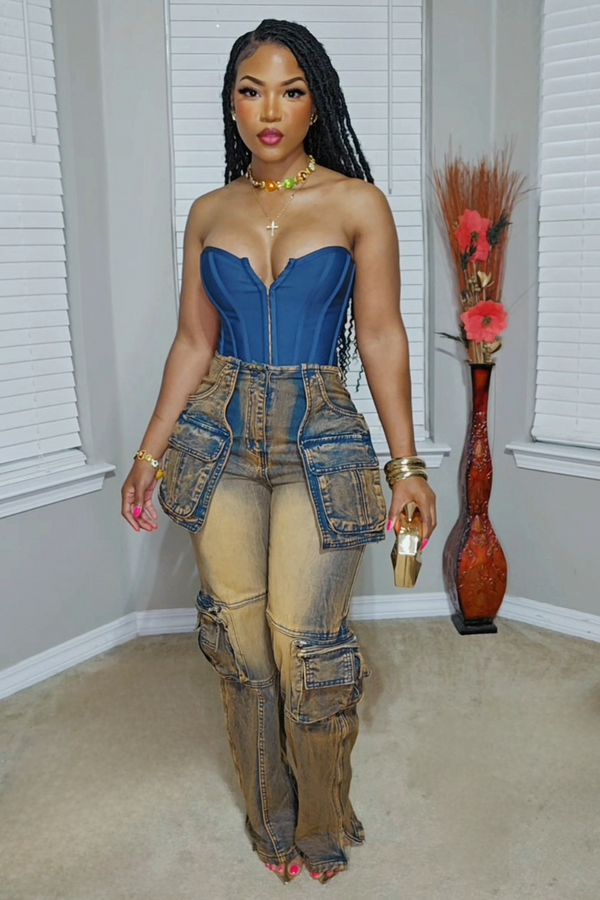 Dangerously In Love Cargo Jeans (Restocked)