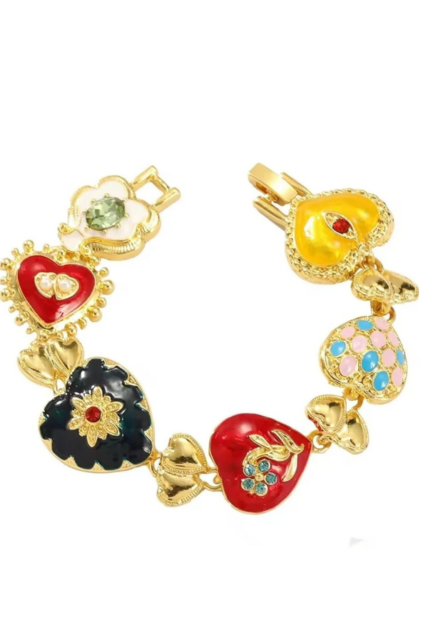 Heart Of Elegance Charm Bracelet